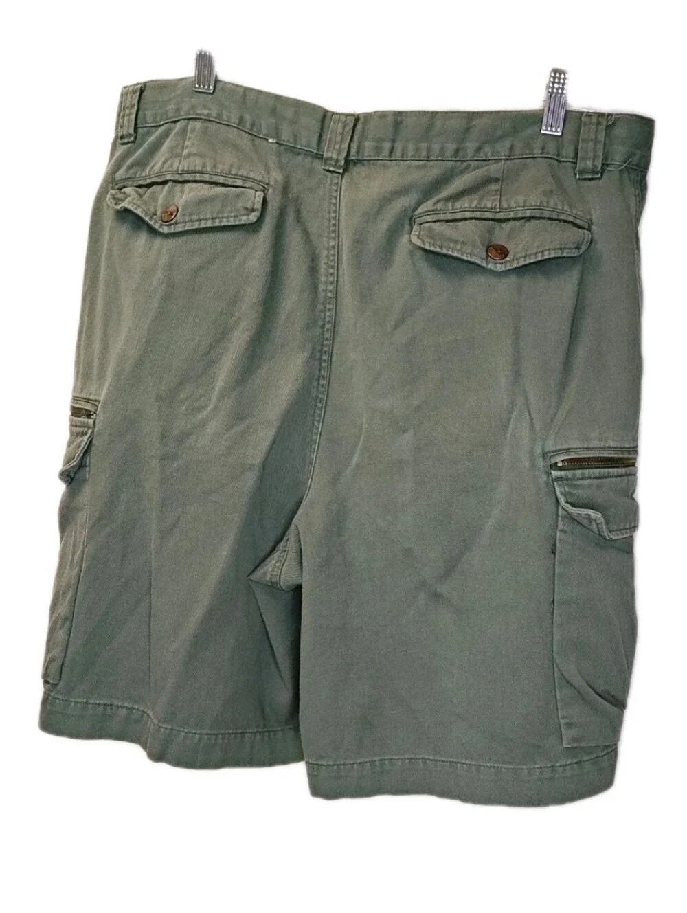 Vtg 80s Ocean Pacific Baggy Pocket Cargo Pleated Shorts Fits 38/9